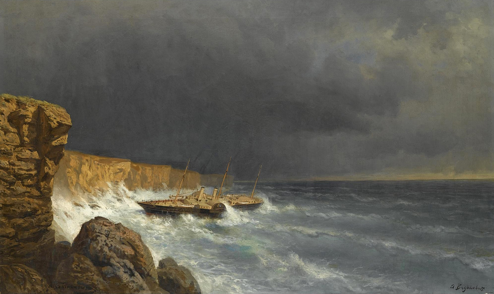 wreck of the livadia